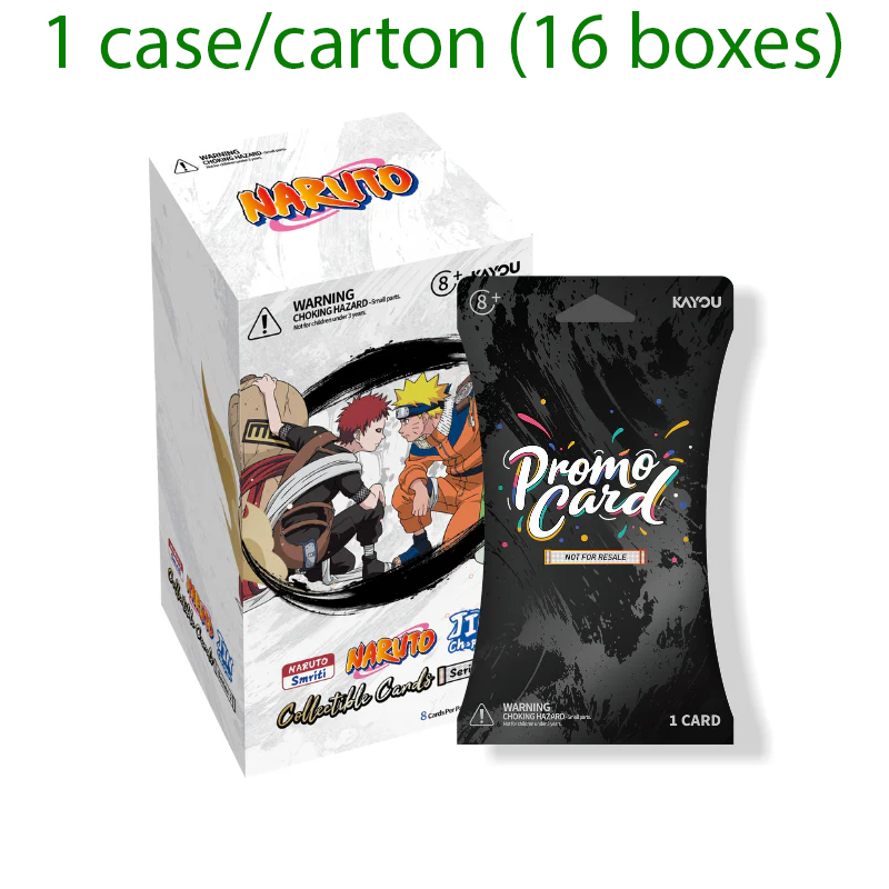 [CASE/CARTON] NARUTO Kayou Smriti Collectible Card - Chapter Jin English Series 2