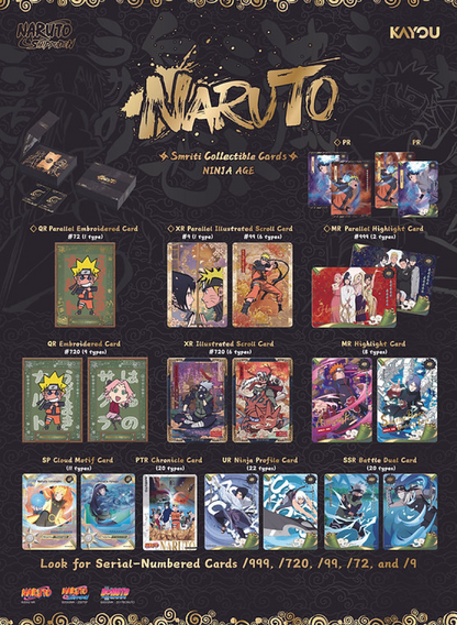 [PRE-ORDER] - Premium Collector Box Ninja Age - Naruto Kayou Smriti Collectible Card